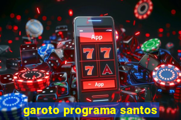 garoto programa santos