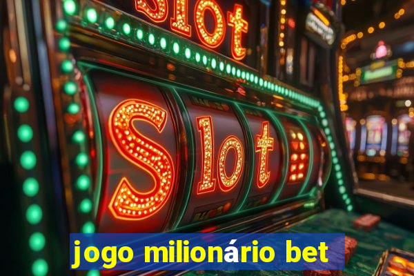 jogo milionário bet