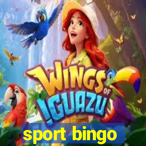 sport bingo