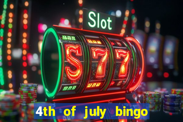 4th of july bingo cards printable free