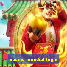 casino mondial login