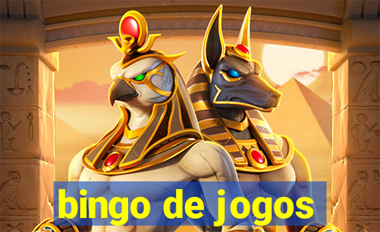 bingo de jogos