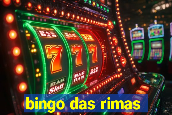 bingo das rimas