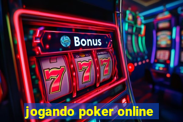 jogando poker online