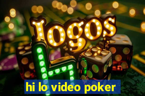 hi lo video poker