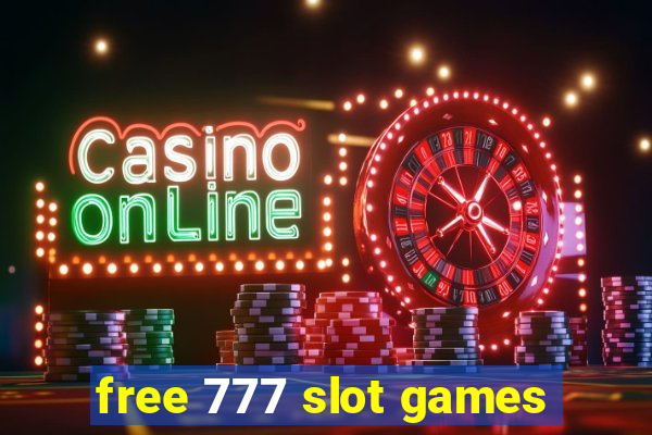 free 777 slot games