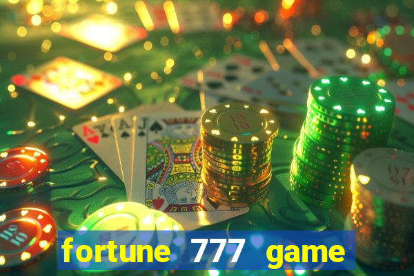 fortune 777 game slot online