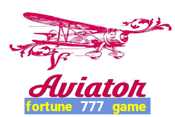 fortune 777 game slot online