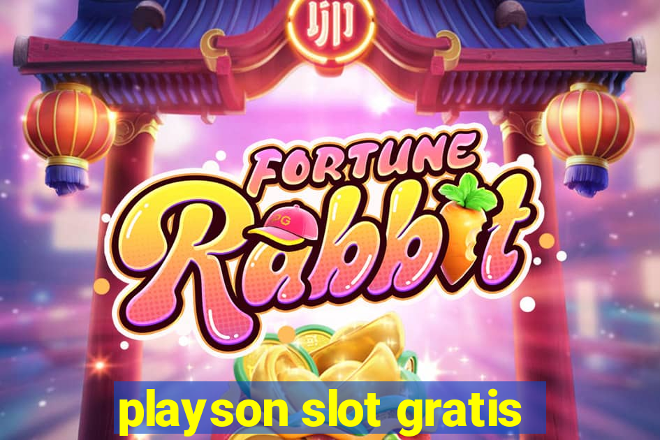 playson slot gratis