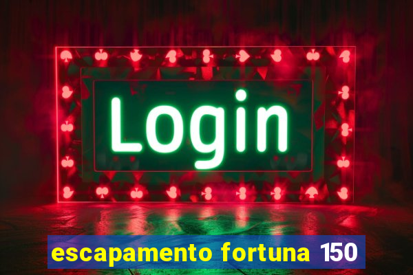 escapamento fortuna 150