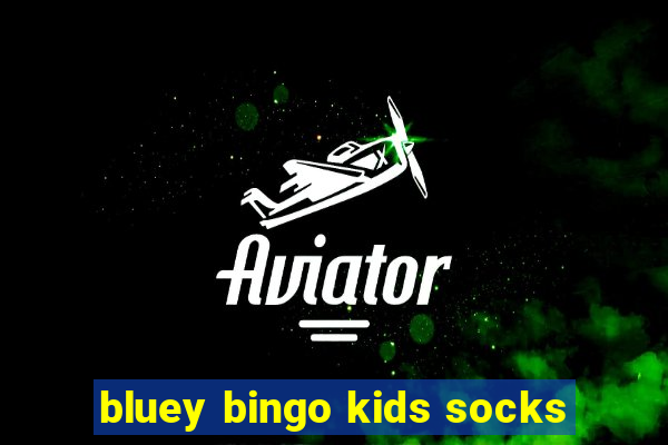 bluey bingo kids socks