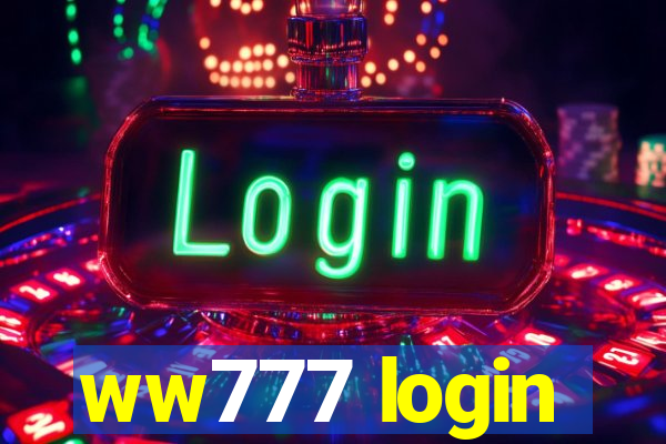 ww777 login