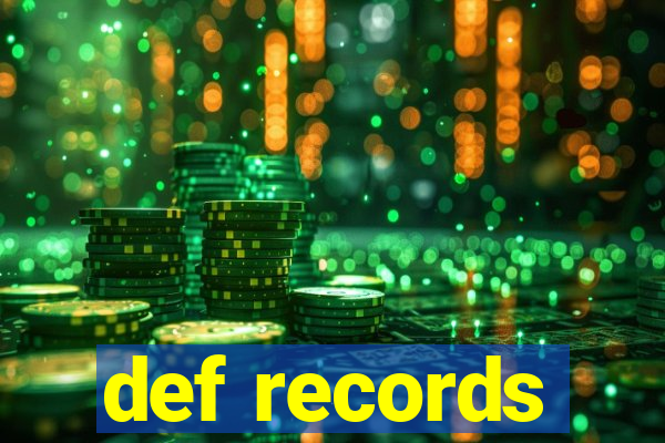 def records