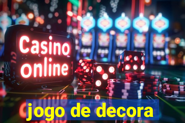 jogo de decora