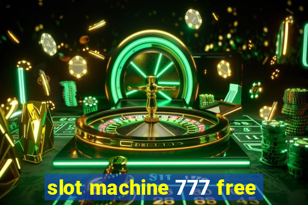 slot machine 777 free