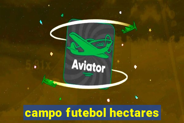 campo futebol hectares