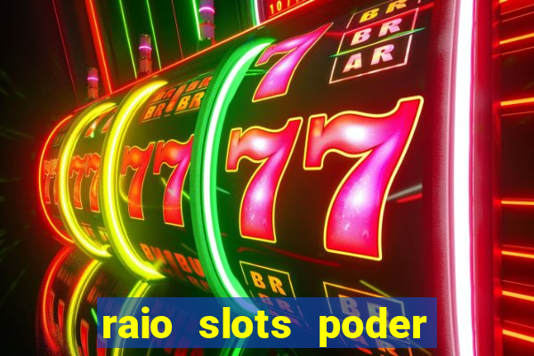 raio slots poder de zeus