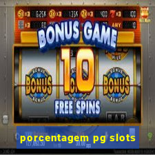 porcentagem pg slots