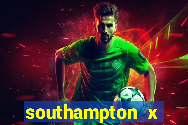 southampton x manchester united