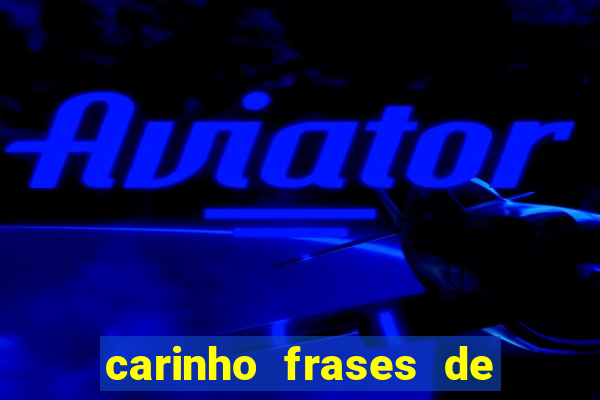 carinho frases de boa noite