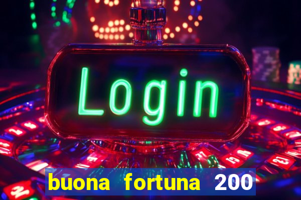 buona fortuna 200 fios casal