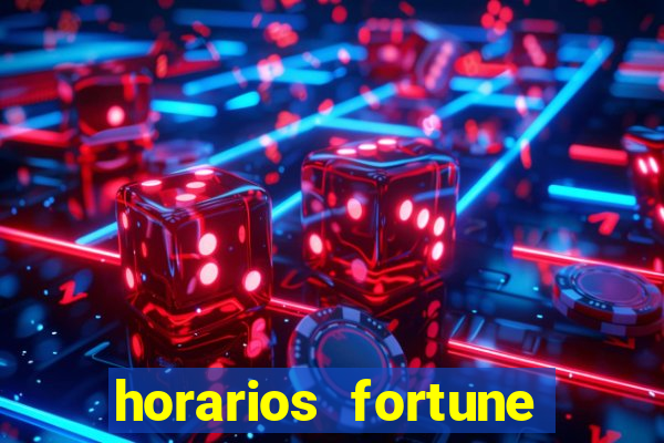 horarios fortune tiger madrugada