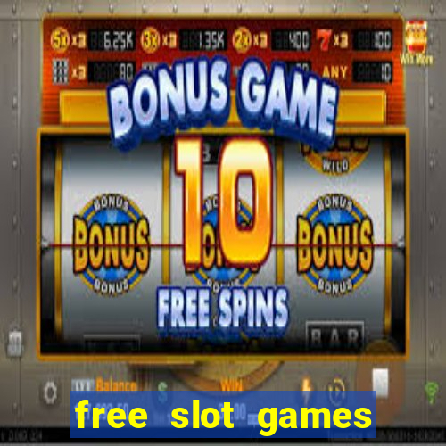 free slot games for real money