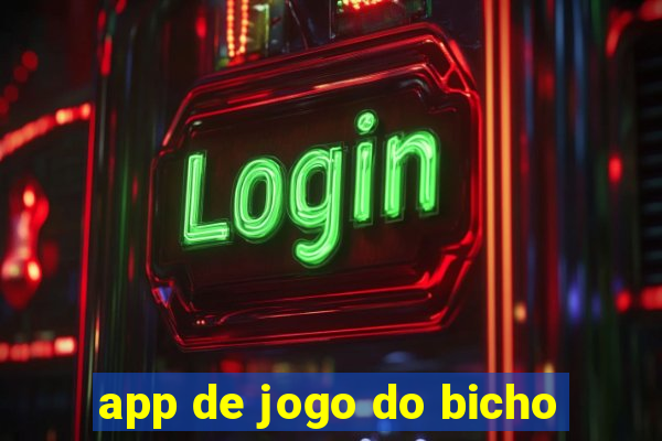 app de jogo do bicho