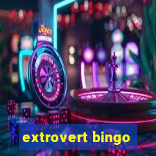 extrovert bingo