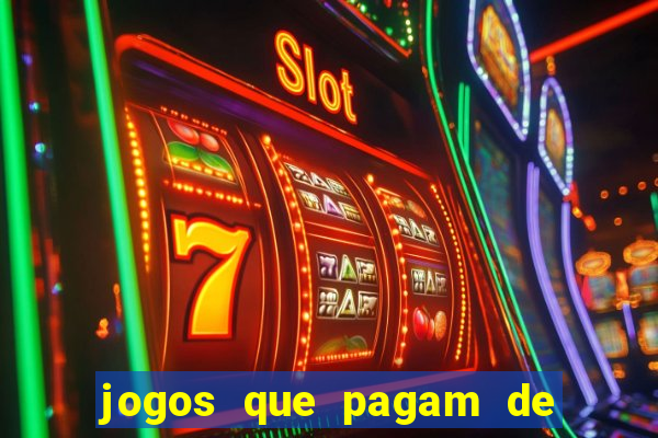 jogos que pagam de verdade no pix