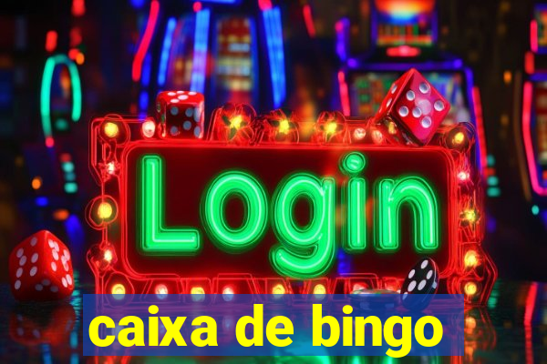 caixa de bingo