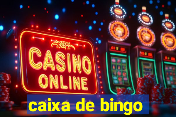 caixa de bingo