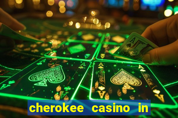 cherokee casino in cherokee nc