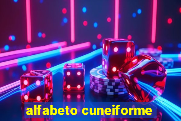 alfabeto cuneiforme