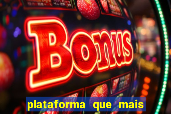 plataforma que mais ta pagando no fortune tiger