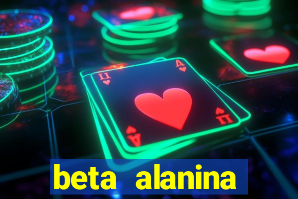 beta alanina aumenta a pressao