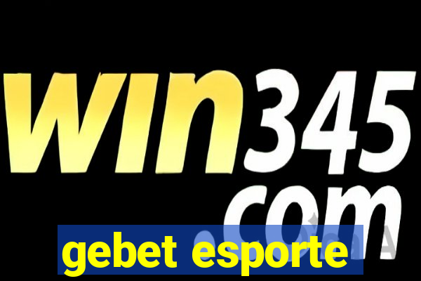 gebet esporte