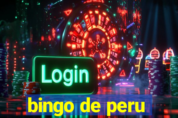 bingo de peru