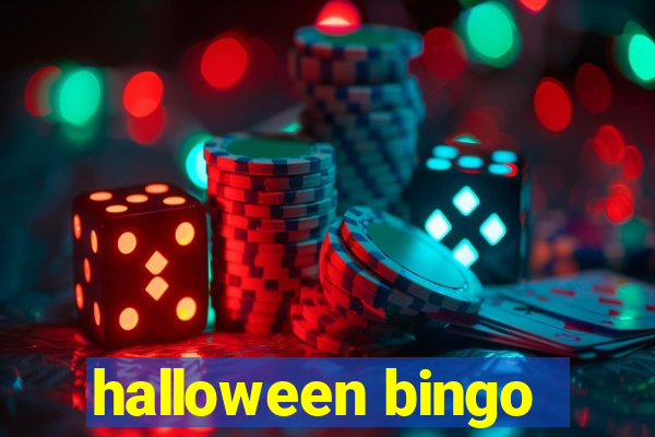 halloween bingo