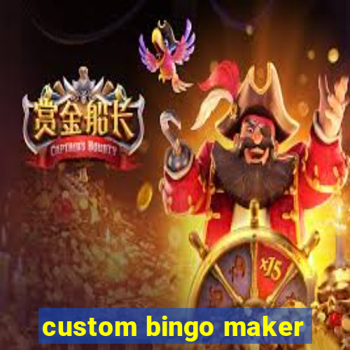 custom bingo maker