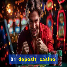 $1 deposit casino book of dead