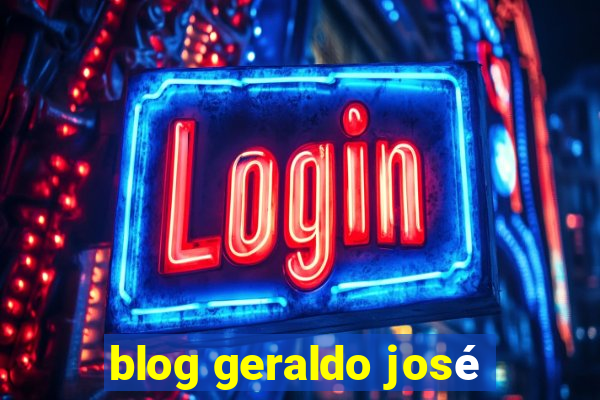 blog geraldo josé