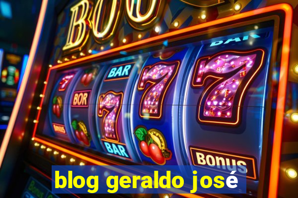 blog geraldo josé