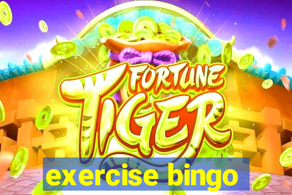 exercise bingo