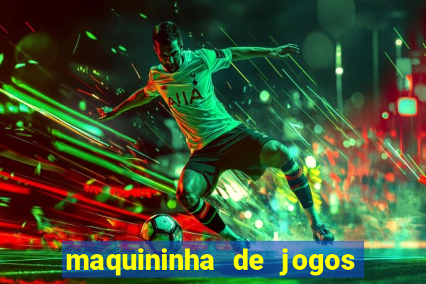 maquininha de jogos de futebol