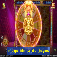 maquininha de jogos de futebol