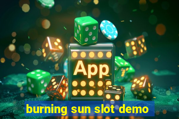 burning sun slot demo