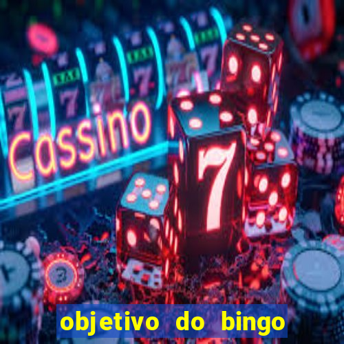 objetivo do bingo de letras