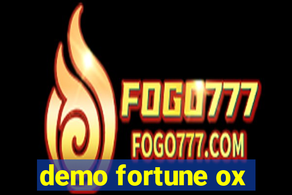 demo fortune ox