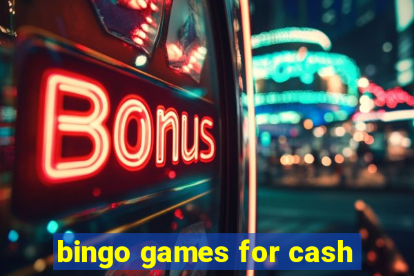 bingo games for cash